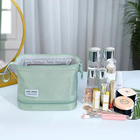 Multipurpose Double Layer Ultimate Makeup Cosmetic Bag - Buy Online in Pakistan at Cosmia.pk