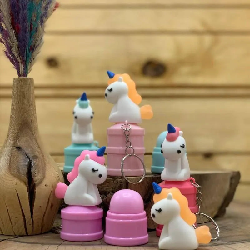 Unicorn Keychain Lip Balm Each - Buy Online in Pakistan at Cosmia.pk