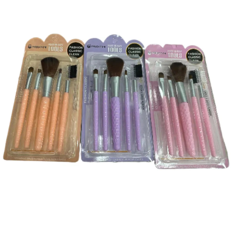 Meiyani 5 in 1 Makeup Brush Set - Buy Online in Pakistan at Cosmia.pk