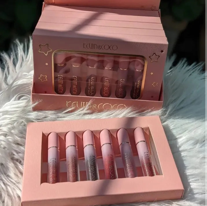 Kevin & Coco Lip Gloss 6Pcs - Buy Online in Pakistan at Cosmia.pk