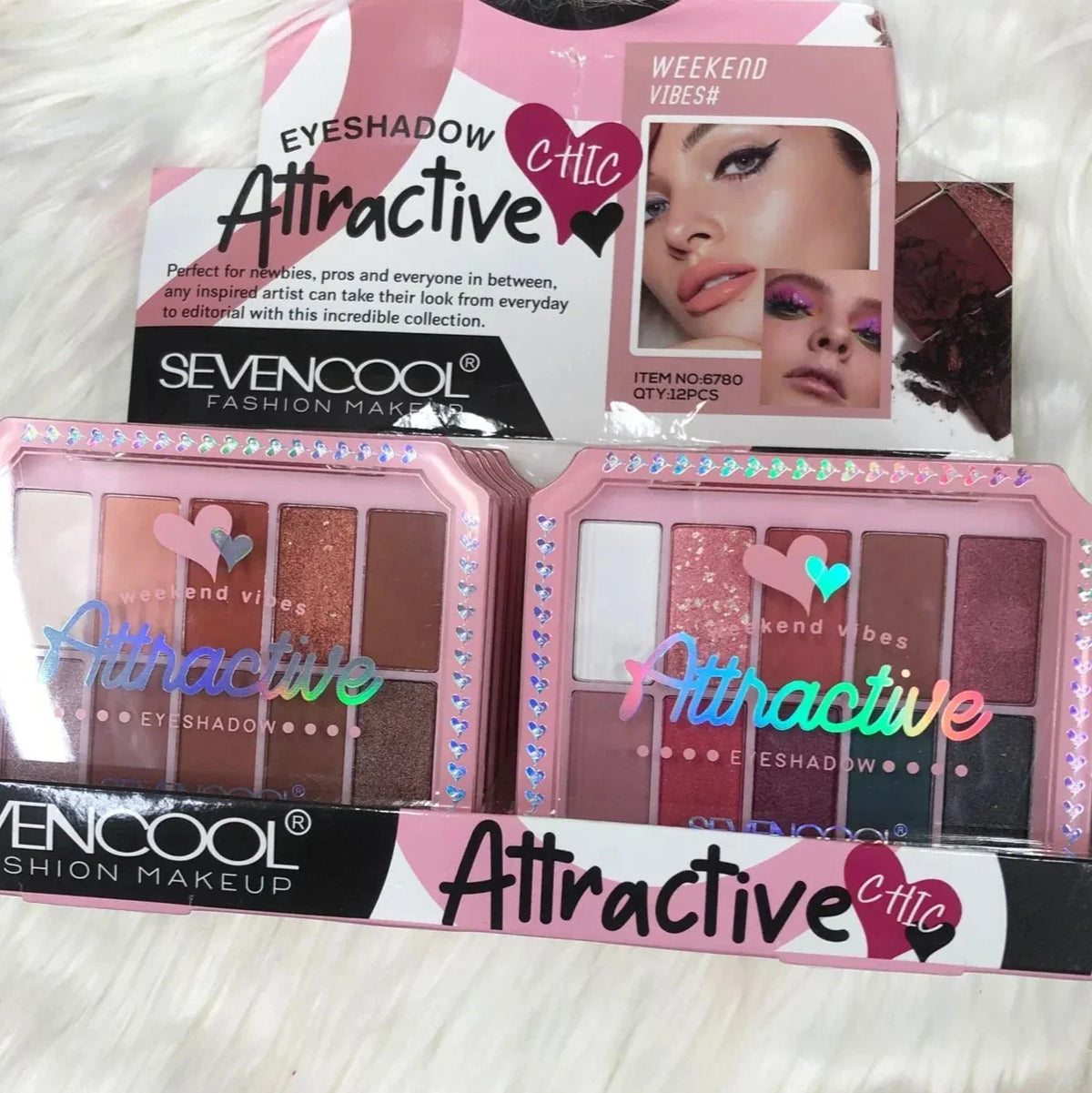 Seven Cool 10in1 eyeshadow palette Each - Buy Online in Pakistan at Cosmia.pk