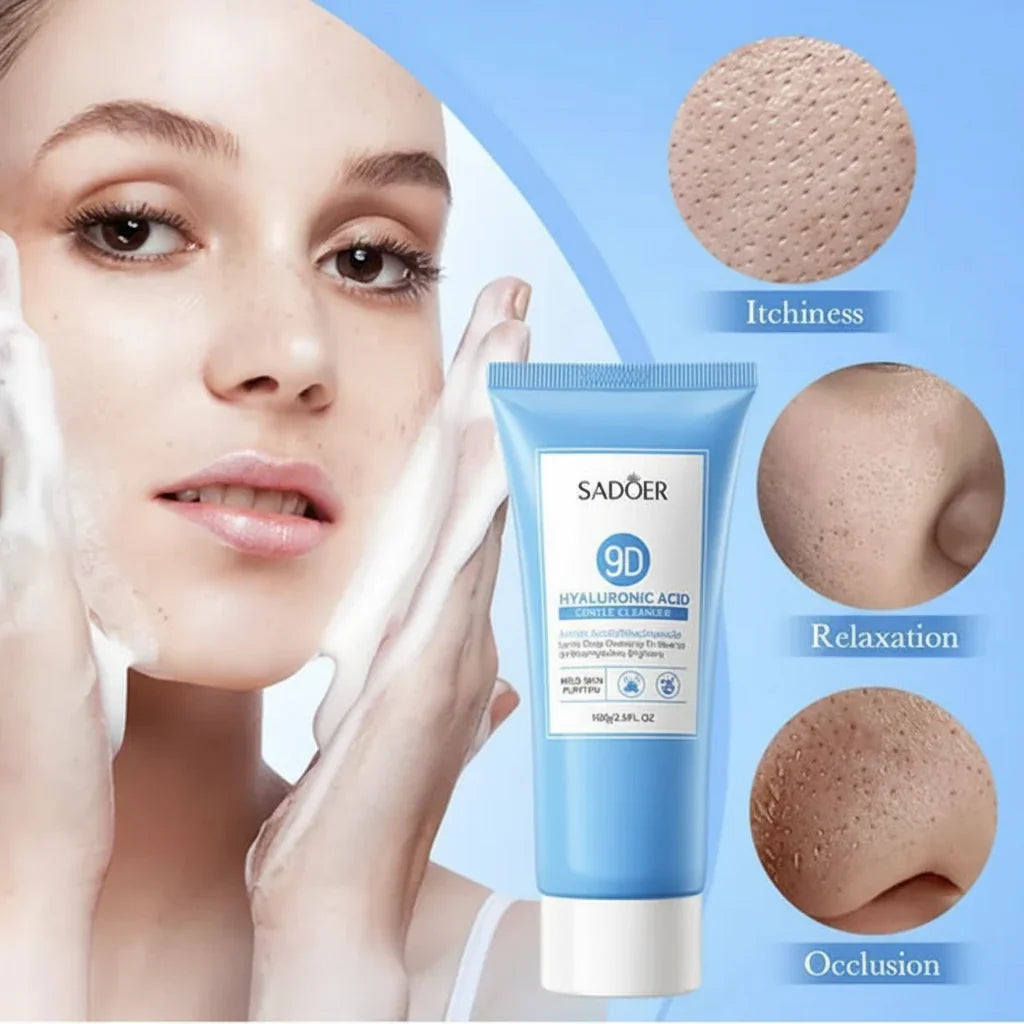 Sadoer 8D Hyaluronic Acided Gentle Cleanser Milk - 100g - Buy Online in Pakistan at Cosmia.pk