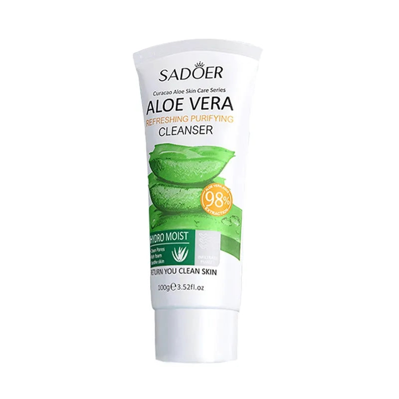 Sadoer Aloe Vera Refreshing Moisturizing Facial Cleanser 100g - Buy Online in Pakistan at Cosmia.pk
