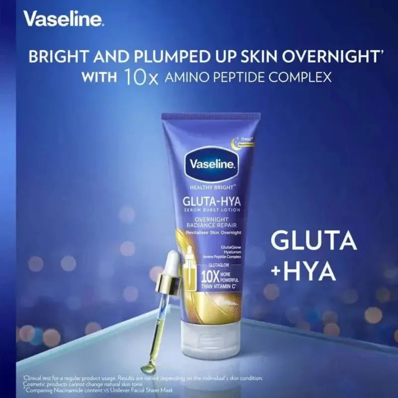 Vaseline - Gluta-HYA lotion Overnight Radiance Repair - 330ml - Buy Online in Pakistan at Cosmia.pk
