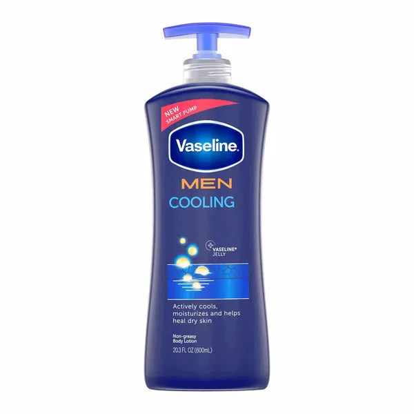 Vaseline Body Lotion Men Cooling 20.3Oz/600Ml - Buy Online in Pakistan at Cosmia.pk