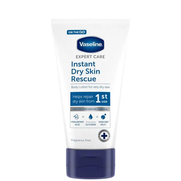 Vaseline Body Lotion Instant Dry Skin Rescue - 75ml - Buy Online in Pakistan at Cosmia.pk