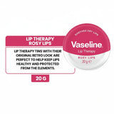 Vaseline Lip Therapy Rosy Lips - 20g - Buy Online in Pakistan at Cosmia.pk