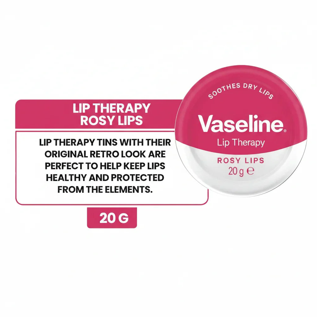 Vaseline Lip Therapy Rosy Lips - 20g - Buy Online in Pakistan at Cosmia.pk