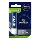 Nivea Lips Balm Active For Men Spf15 - 4.8g - Buy Online in Pakistan at Cosmia.pk