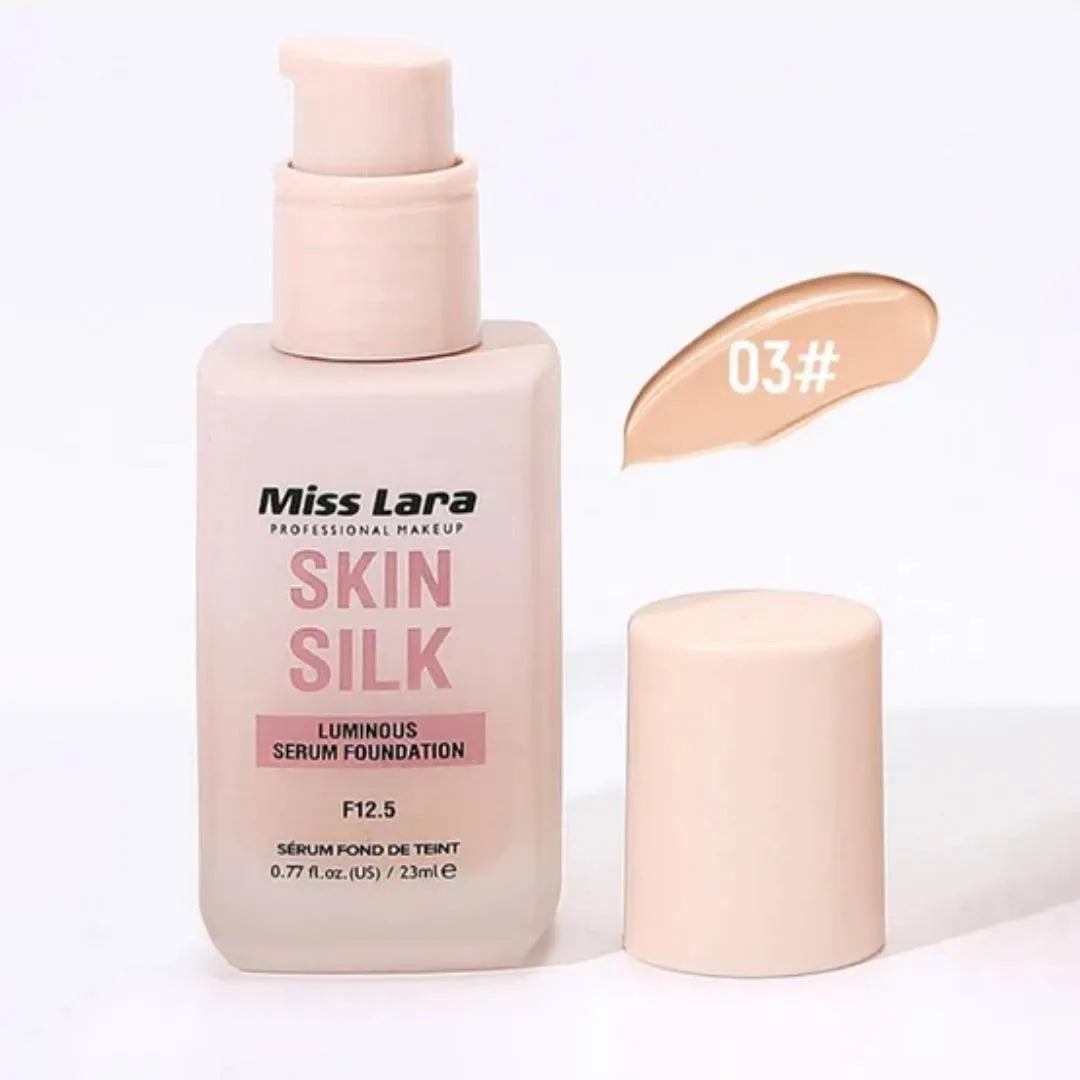Miss Lara Skin Silk Luminous Serum Foundation - 23ml - Buy Online in Pakistan at Cosmia.pk