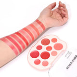 Miss Lara Aesthetic Lip & Cheek Cream - 10 Colors Palette - Buy Online in Pakistan at Cosmia.pk