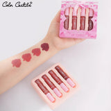Color Castle 4‑Piece Matte Lip Gloss Set (24‑Hour Long-lasting Kit) - Buy Online in Pakistan at Cosmia.pk