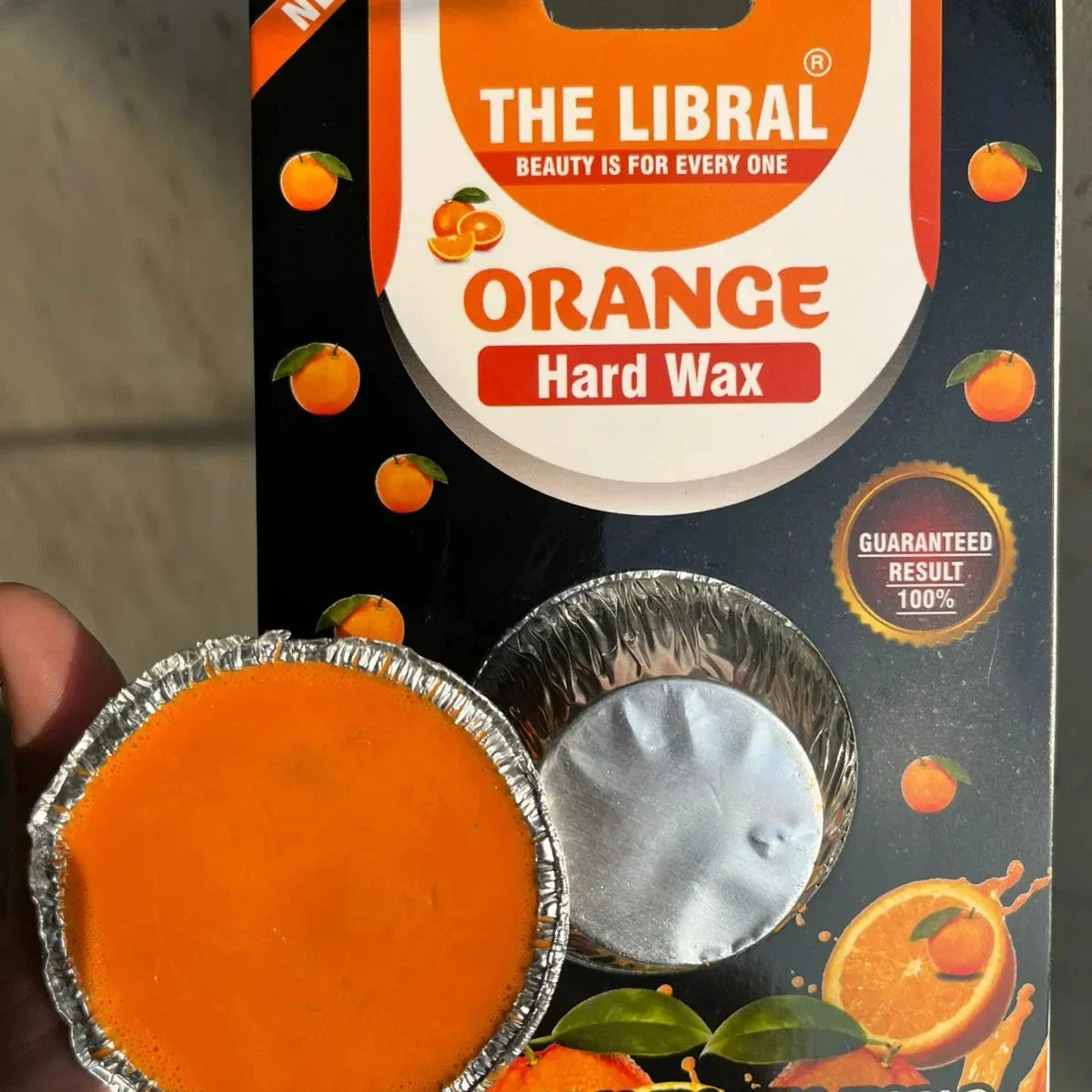 The Libral Orange Hard Wax - Buy Online in Pakistan at Cosmia.pk