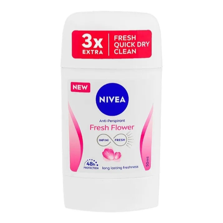Nivea Fresh Flower Infini Fresh Deodorant Stick - 50ml - Buy Online in Pakistan at Cosmia.pk