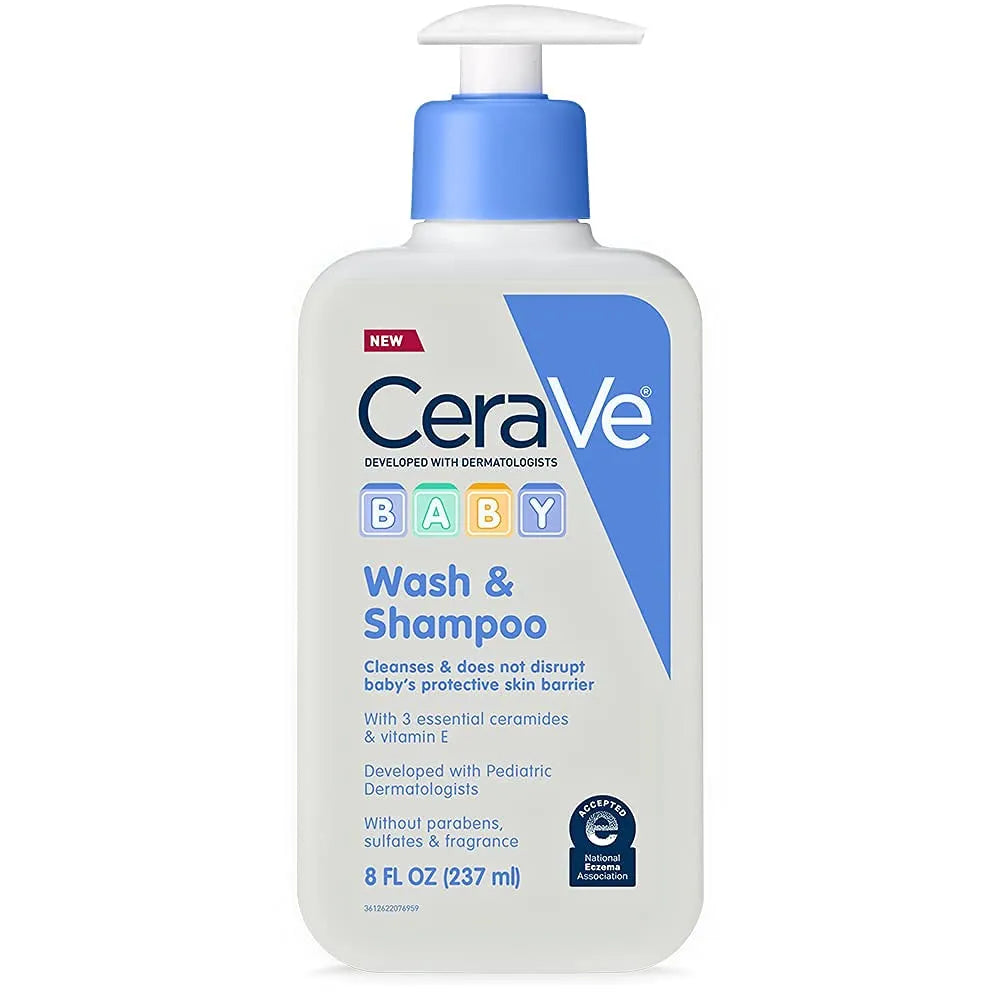 Cerave Baby Wash & Shampoo 237ml - Buy Online in Pakistan at Cosmia.pk
