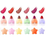 Beauty Glelanzi 8pcs Mini Star Shape Velvet Lipstick Long-lasting - Buy Online in Pakistan at Cosmia.pk