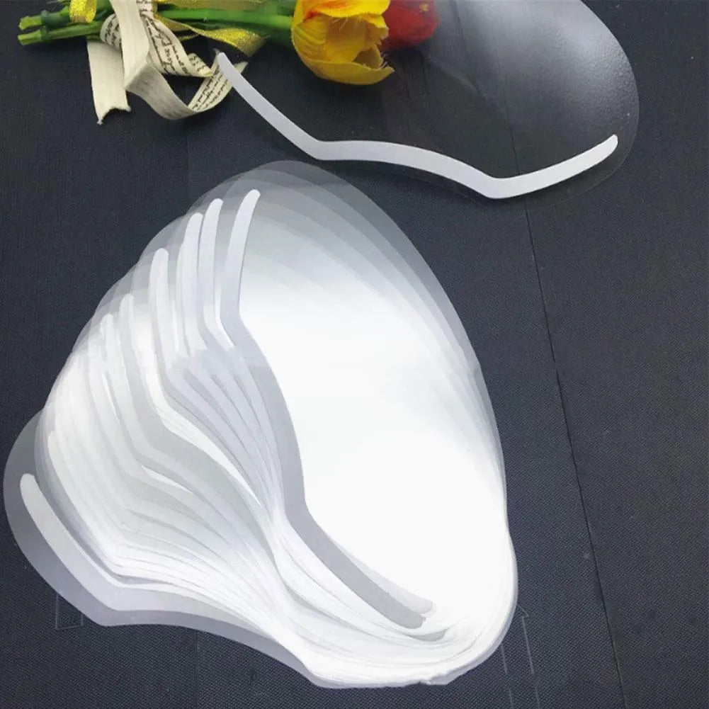 100 PCS Microblading Makeup Shower Face Shields Visors, Disposable - Buy Online in Pakistan at Cosmia.pk