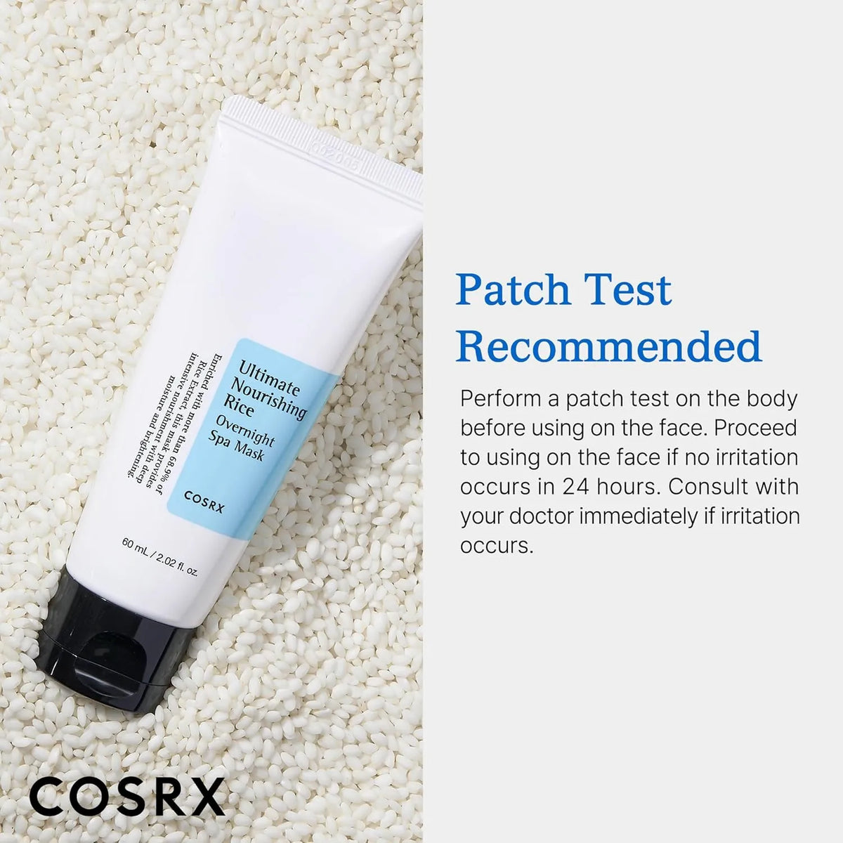 Cosrx - Ultimate Nourishing Rice Overnight Spa Mask - 600ml - Buy Online in Pakistan at Cosmia.pk
