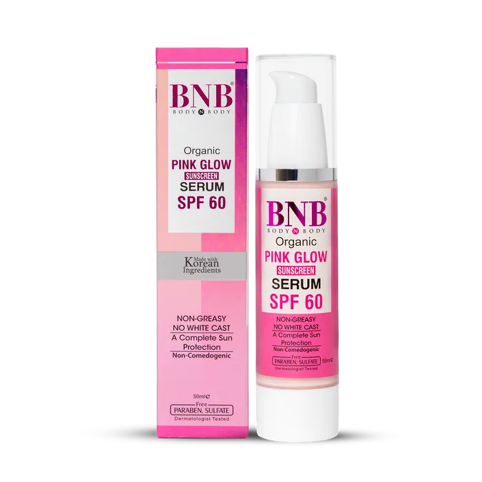BNB Pink Glow SPF 60 Serum - 50ml - Buy Online in Pakistan at Cosmia.pk