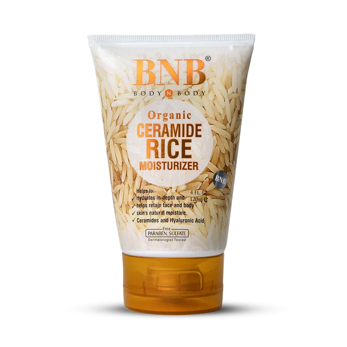 BNB Rice Ceramide Moisturizer - 120ml - Buy Online in Pakistan at Cosmia.pk