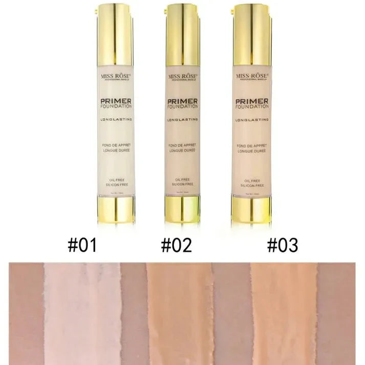 MISS ROSE Primer Foundation - 30ml - Buy Online in Pakistan at Cosmia.pk