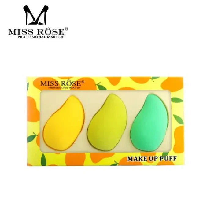 Miss Rose Beauty Precision Makeup Puff – Pack of 3 - Buy Online in Pakistan at Cosmia.pk