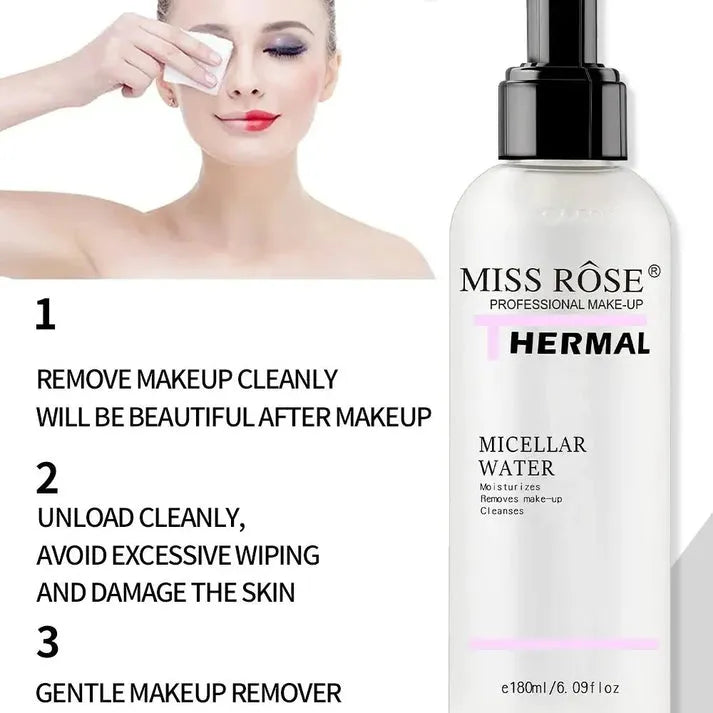 Miss Rose Thermal Micellar Water - 180ml - Buy Online in Pakistan at Cosmia.pk