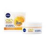 Nivea Q10 Power Anti-Wrinkle Firming Day Cream (SPF15) - 50ml - Buy Online in Pakistan at Cosmia.pk