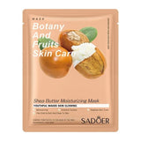Sadoer Botany And Fruits Shea Butter Moisturizing Face Sheet Mask - 25g - Buy Online in Pakistan at Cosmia.pk