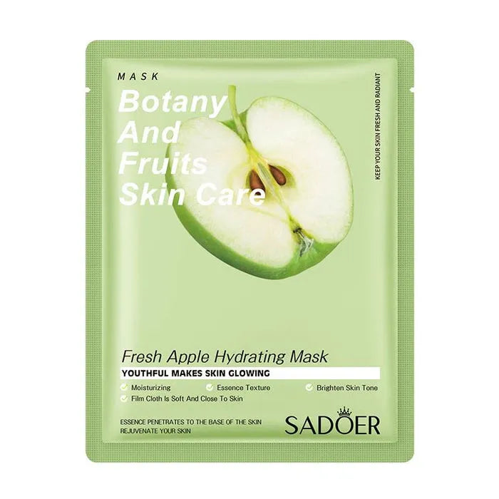 Sadoer Botany And Fruits Fresh Apple Hydrating Face Sheet Mask - 25g - Buy Online in Pakistan at Cosmia.pk