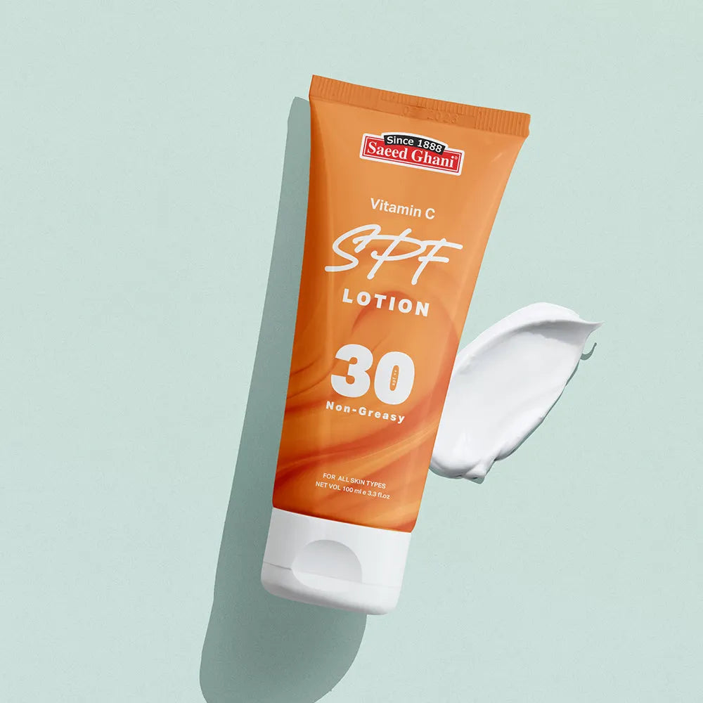 Saeed Ghani Vitamin C SPF 30 Lotion - 100ml - Buy Online in Pakistan at Cosmia.pk