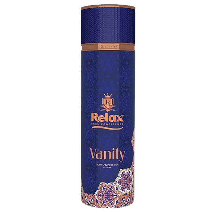 Relax Vanity Body Spray For Men - 200ml - Buy Online in Pakistan at Cosmia.pk