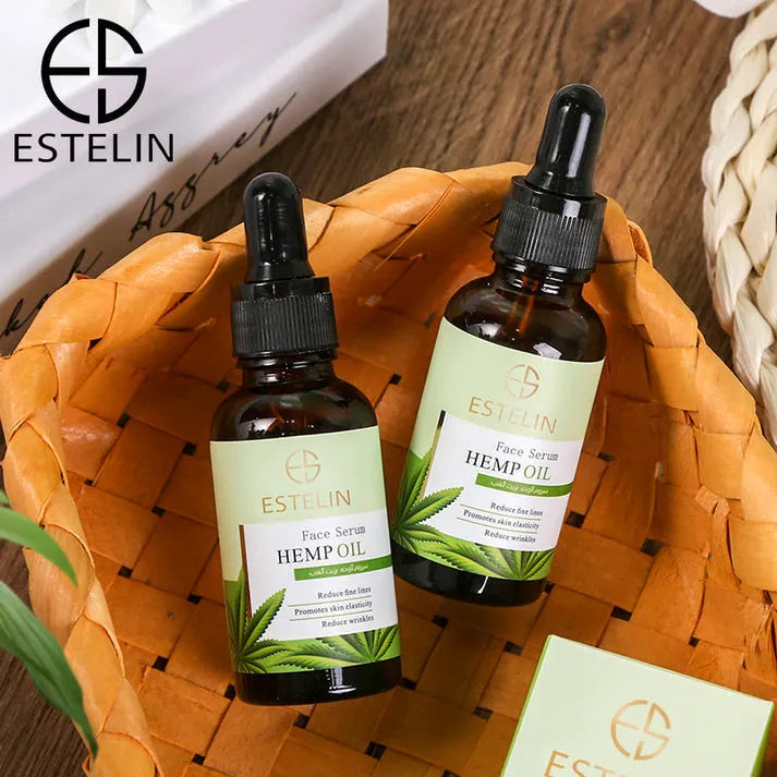 Estelin Hemp Oil Face Serum - 30ml - Buy Online in Pakistan at Cosmia.pk