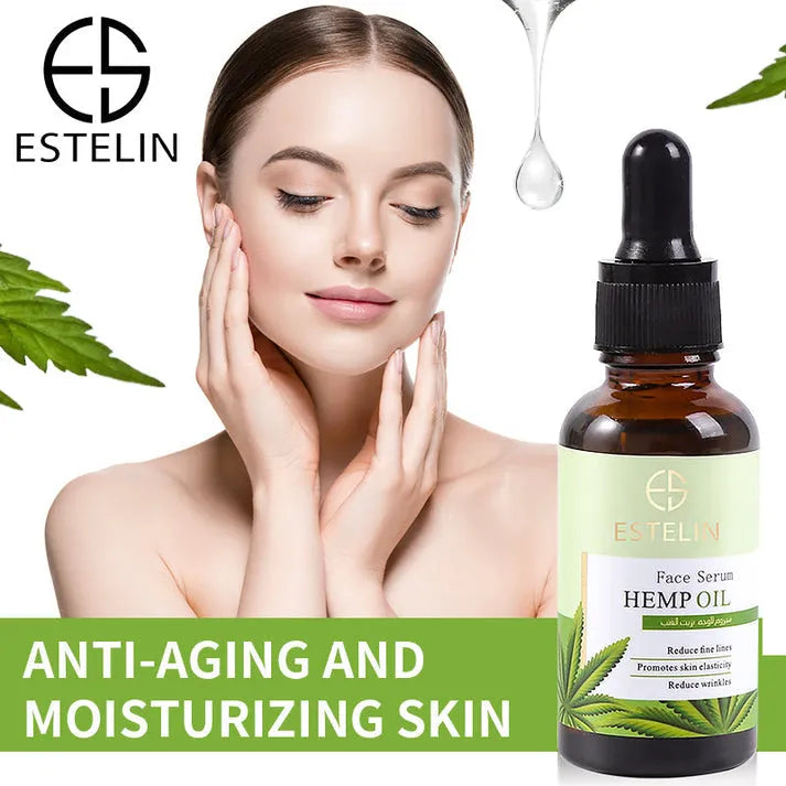 Estelin Hemp Oil Face Serum - 30ml - Buy Online in Pakistan at Cosmia.pk