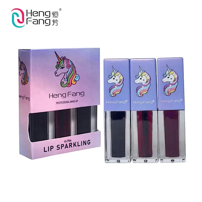 Heng Fang Ultra Lip Sparkling Tints – Unicorn Edition 3 pcs Lip Tint - Buy Online in Pakistan at Cosmia.pk