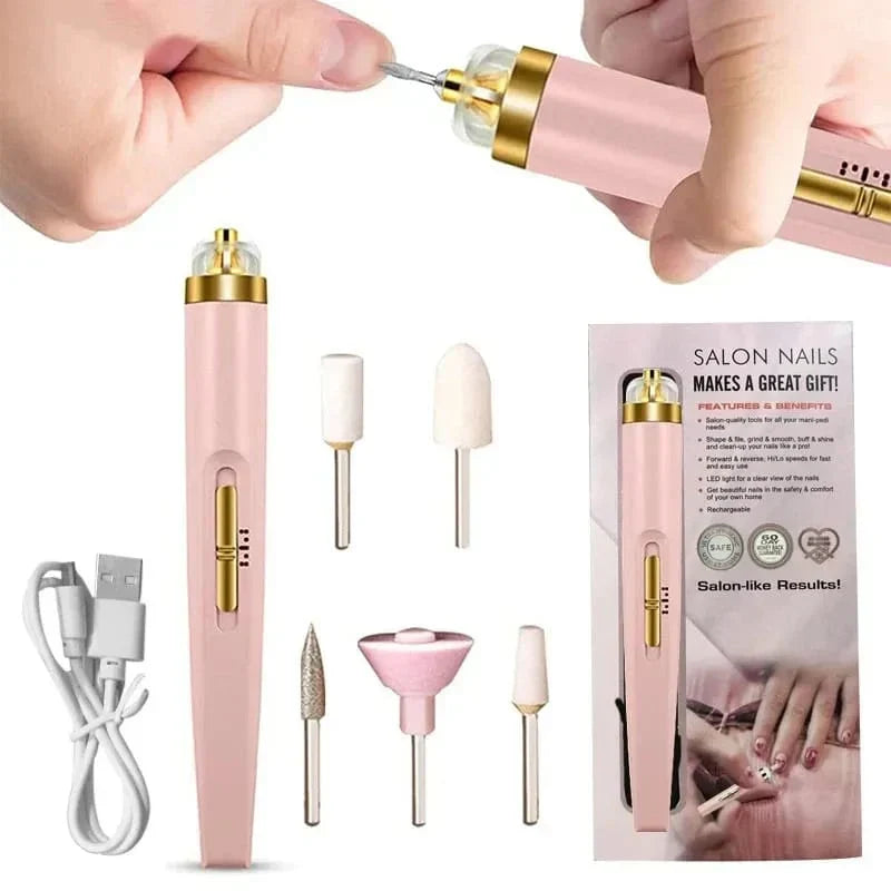 5 in 1 Salon Kit - Professional Electric Nail Drill Device - Buy Online in Pakistan at Cosmia.pk