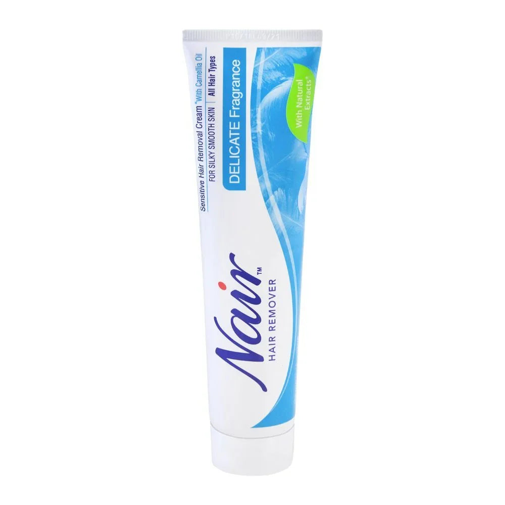 Nair Delicate Fragrance Camellia Oil Sensitive Hair Removal Cream - Buy Online in Pakistan at Cosmia.pk