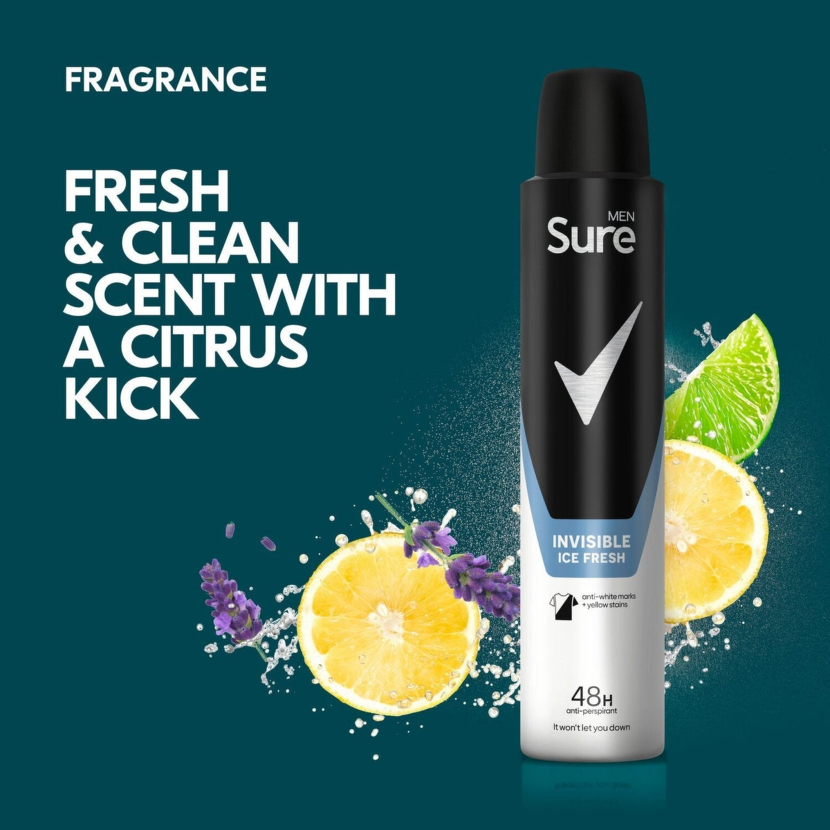 Sure Men Anti-Perspirant Deodorant Spray - 200ml - Buy Online in Pakistan at Cosmia.pk