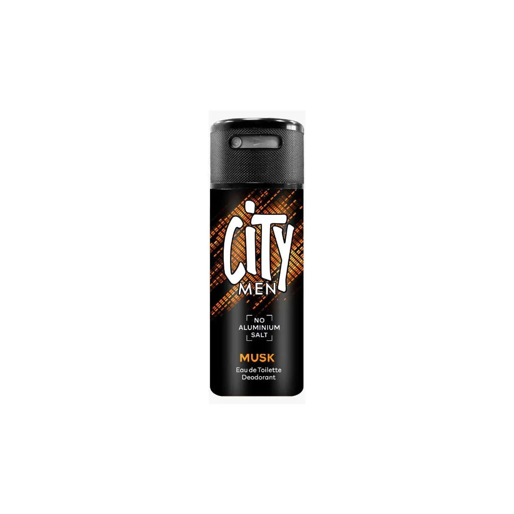 City Men Deodorant Spray For Men Musk - 150ml - Buy Online in Pakistan at Cosmia.pk