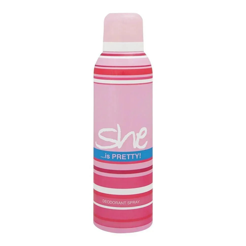 She Is Pretty Deodorant Spray, For Women, 200ml - Buy Online in Pakistan at Cosmia.pk