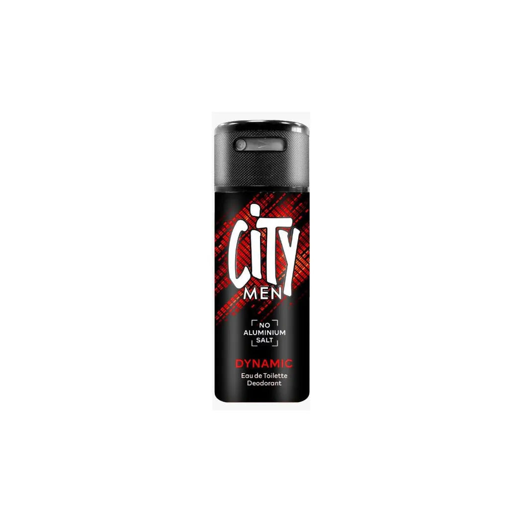 City Men Deodorant Spray For Men Dynamic - 150ml - Buy Online in Pakistan at Cosmia.pk