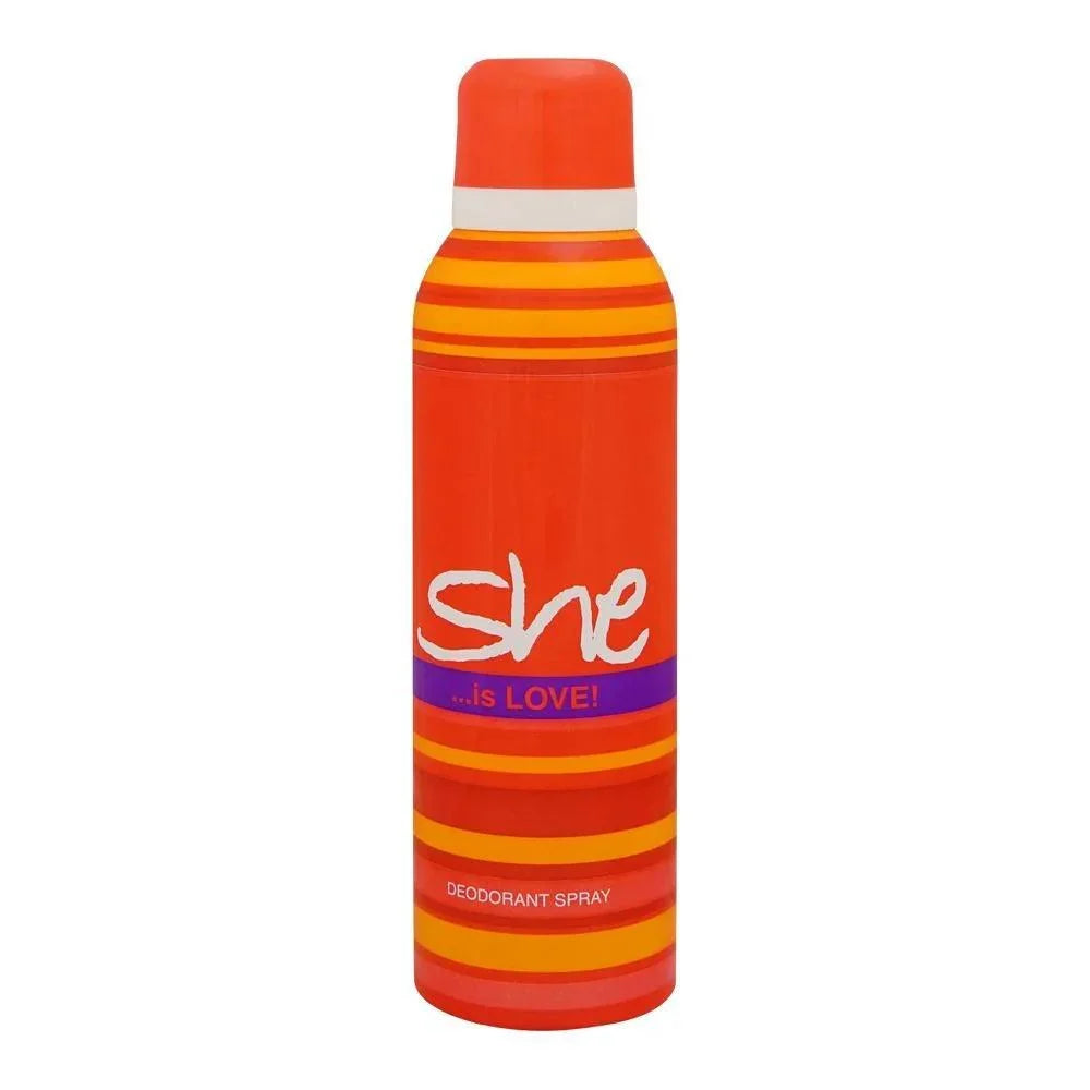 She Is Love Deodorant Spray, For Women, 200ml - Buy Online in Pakistan at Cosmia.pk