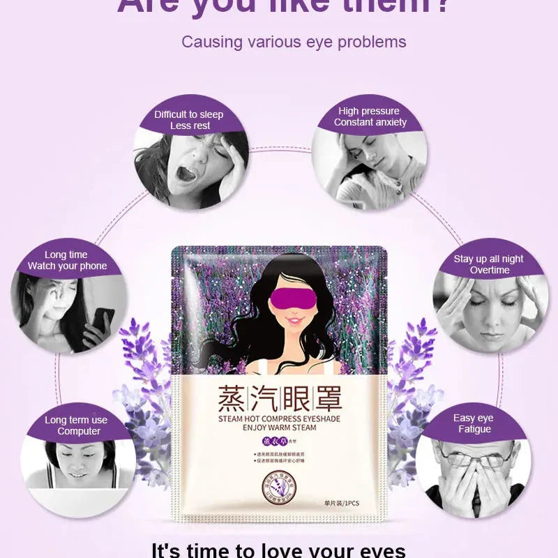 Bioaqua Steam Warm Eye Mask - Buy Online in Pakistan at Cosmia.pk