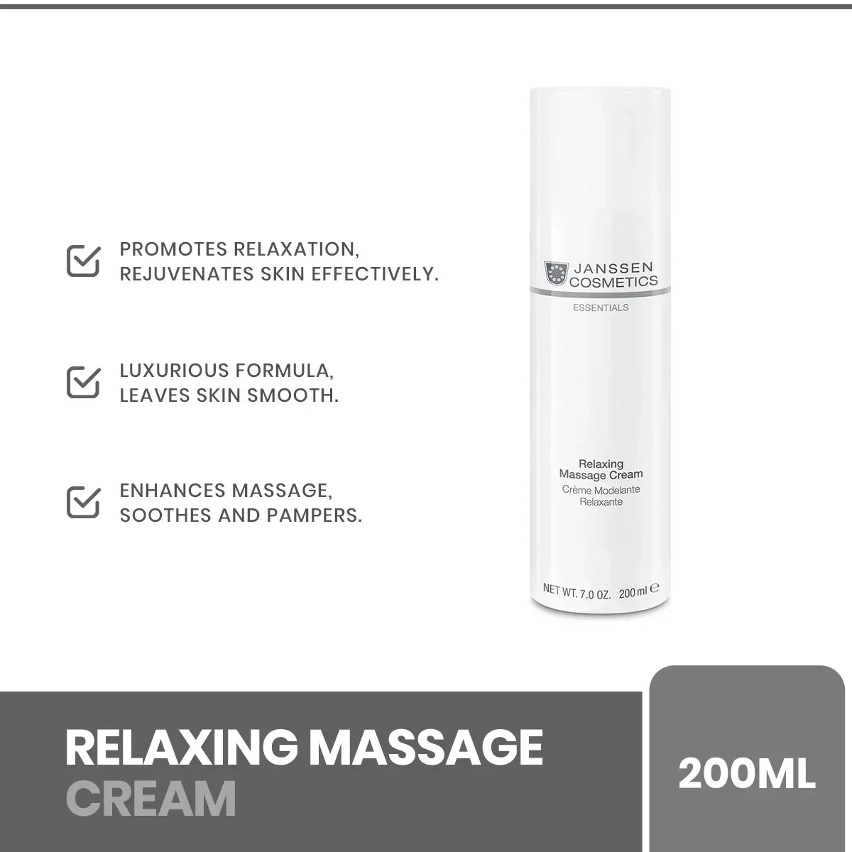 Janssen - Relaxing Massage Cream - 200ml - Buy Online in Pakistan at Cosmia.pk