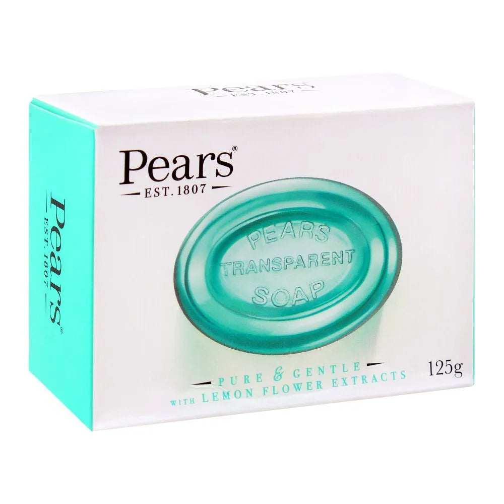 Pears Transparent Soap With Lemon Flower Extracts, 125g - Buy Online in Pakistan at Cosmia.pk