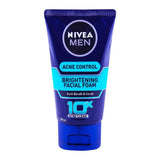 Nivea Men Acne Control Brightening Facial Foam - 100ml - Buy Online in Pakistan at Cosmia.pk