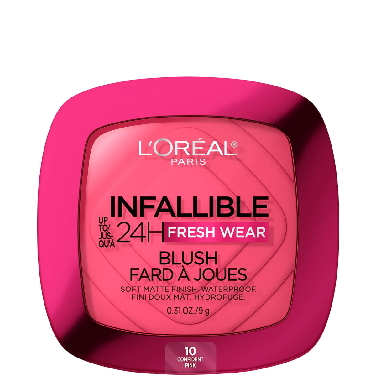 Loreal Paris L'Oreal Paris Infallible Up to 24H Fresh Wear Soft Matte Blu - 10 CONFIDENT PINK | Buy Online in Pakistan at Cosmia.pk