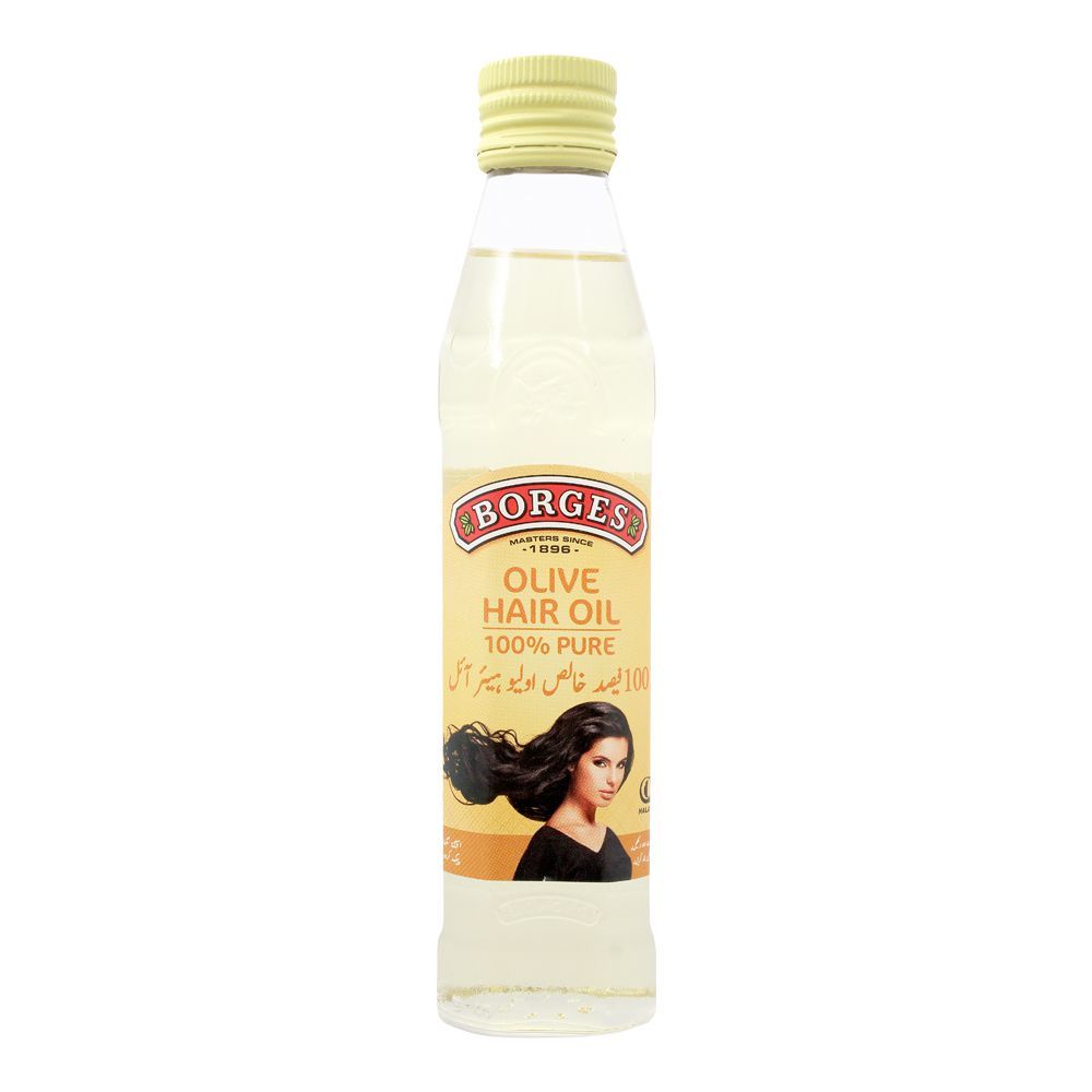 Borges Olive Hair Oil 250ml - Buy Online in Pakistan at Cosmia.pk