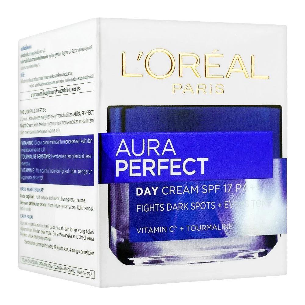 L'Oreal Paris Aura Perfect Day Cream SPF 17 50ml - Buy Online in Pakistan at Cosmia.pk