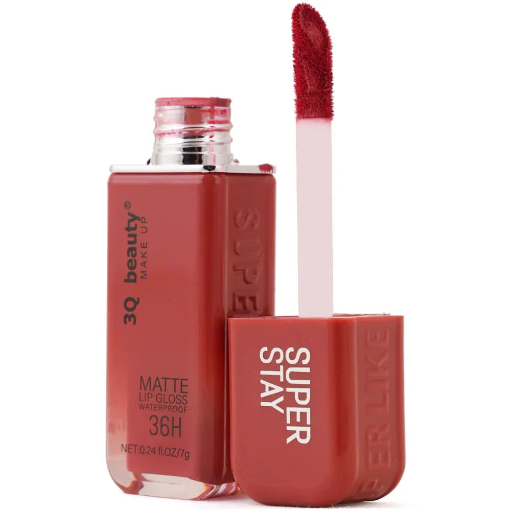 3Q Beauty Lip Gloss Super Stay Matte - Buy Online in Pakistan at Cosmia.pk